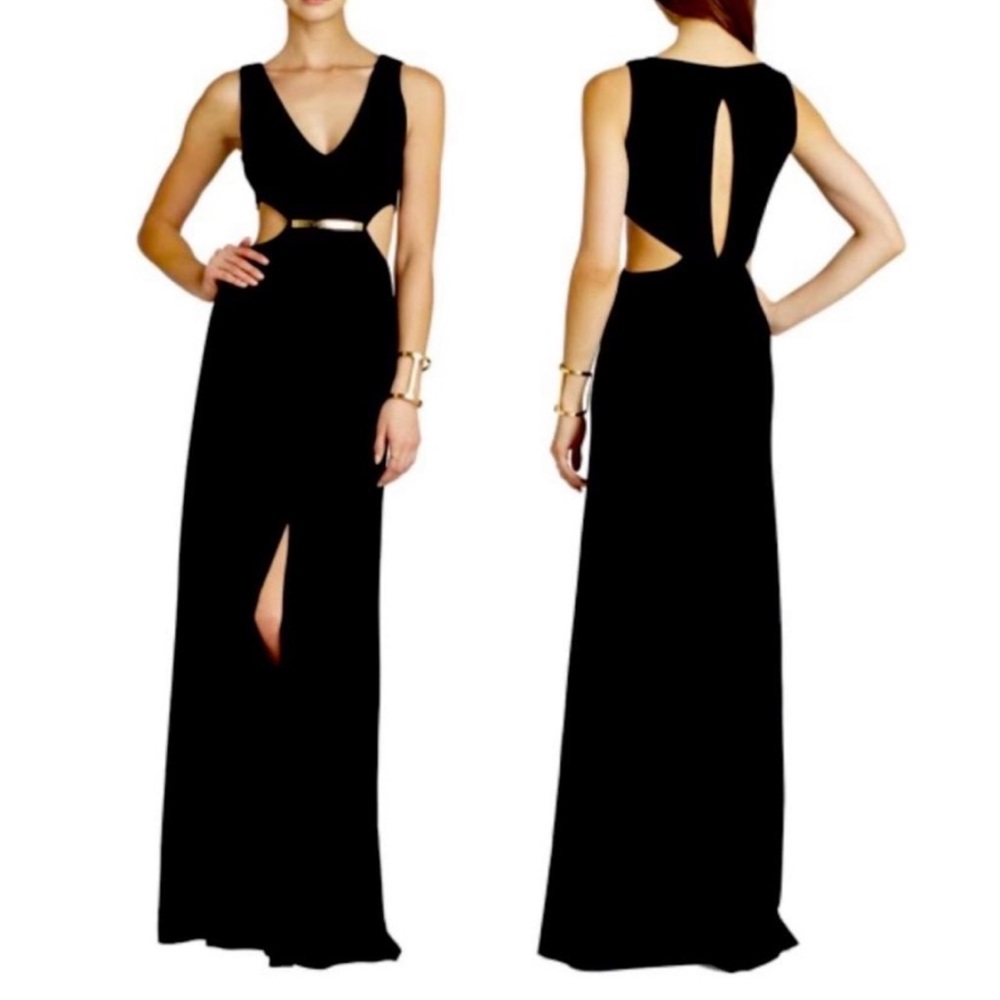 BCBG Beautiful Black Dress - Picture 4 of 6